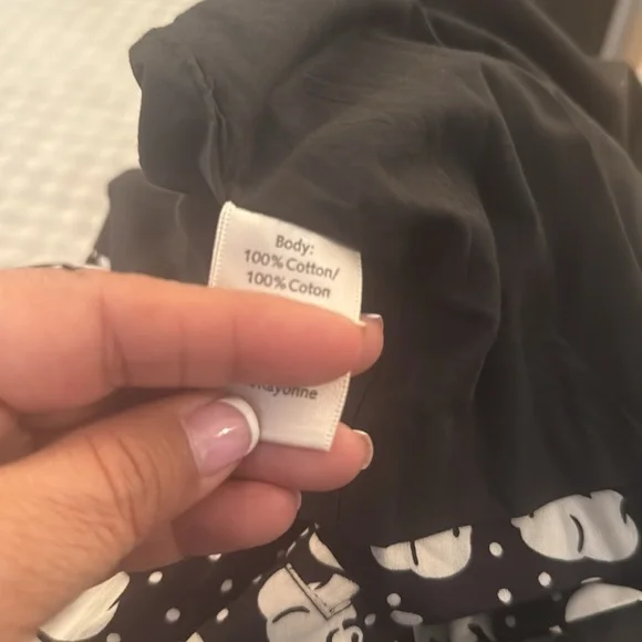 Anthropologie Circ-A-Line elephant strapless dress Black & White No Belt Size 8 - Picture 8 of 8